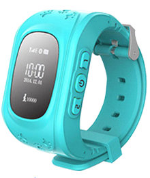 Детские GPS часы Smart Baby Watch Q50 голубые